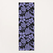 PINK BIKINI (SCHWARZ/LAVENDER) YOGAMATTE (Vorderseite)