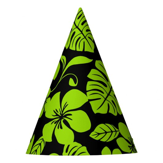 PINK BIKINI (SCHWARZ/LIMON) PARTY HAT PARTYHÜTCHEN (Vorderseite)