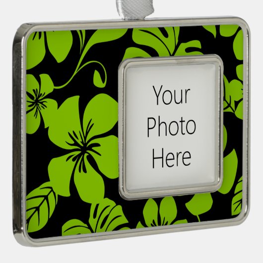 PINK BIKINI (SCHWARZ/LIMON) Rahmen-Ornament SILBER (Rechts)