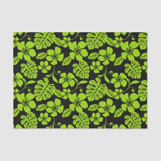 PINK BIKINI (SCHWARZ/LIMON) SEIDENPAPIER (Vorderseite)