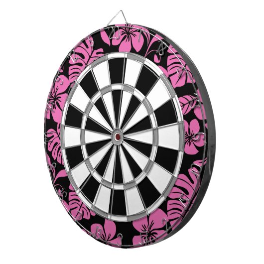 PINK BIKINI (SCHWARZ/PINK) DARTSCHEIBE (Vorderseite rechts)