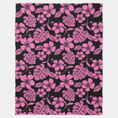 PINK BIKINI (SCHWARZ/PINK) FLEECEDECKE (Vorderseite)