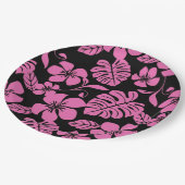 PINK BIKINI (SCHWARZ/PINK) PAPPTELLER (Schrägansicht)