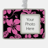 PINK BIKINI (SCHWARZ/PINK) Rahmen-Ornament SILBER (Vorderseite)