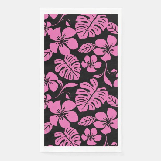 PINK BIKINI (SCHWARZ/PINK) SERVIETTE (Vorderseite)