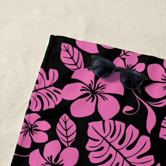 PINK BIKINI (SCHWARZ/PINK) STRANDTUCH (Beispiel)