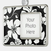 PINK BIKINI (SCHWARZ) Rahmen-Ornament SILBER (Links)