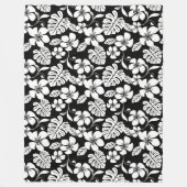 PINK BIKINI (SCHWARZ/WEISS) Fleece Blanket (Vorderseite)
