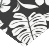 PINK BIKINI (SCHWARZ/WEISS) Tablette Tischdecke (Schrägansicht)