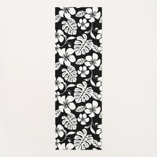 PINK BIKINI (SCHWARZ) YOGAMATTE (Vorderseite)