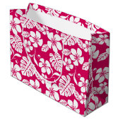 PINK BIKINI (STRAWBERRY RED) GROßE GESCHENKTÜTE (Rückseite Schrägansicht)