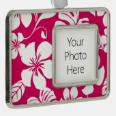 PINK BIKINI (STRAWBERRY RED) Rahmen-Ornament SILBER (Rechts)