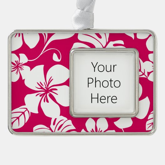 PINK BIKINI (STRAWBERRY RED) Rahmen-Ornament SILBER (Vorderseite)