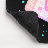 Pink Bingo Mouse Pad Mousepad (Ecke)