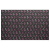 Pink Bird Music Pattern Stoff (Fat Quarter (45,7 x 55,9 cm))