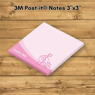 Pink Bird Musik Post-it Klebezettel