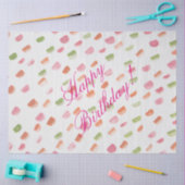 Pink Birthday Tissue Seidenpapier (Basteln)