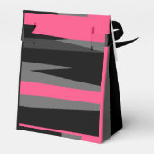 Pink Black and Gray Gevor Box Geschenkschachtel (Rückseite)