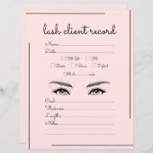 Pink Black Border Script Logo Lay Client Record (Vorne/Hinten)