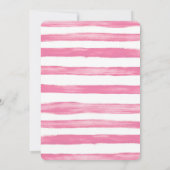 Pink Black Bow Sweet 16 Bday Einladung - Download (Rückseite)