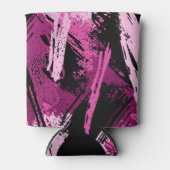 Pink Black Camouflage Dosenkühler (Vorderseite)