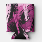 Pink Black Camouflage Dosenkühler (Rückseite)