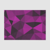 Pink black geometric mesh pattern seidenpapier (Vorderseite)