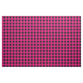 Pink Black Gingham Stoff (Yard (91,4 cm))