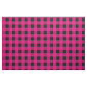 Pink Black Gingham Stoff (Fat Quarter (45,7 x 55,9 cm))