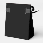 Pink Black Glitzer Geschenkschachtel (Rückseite)