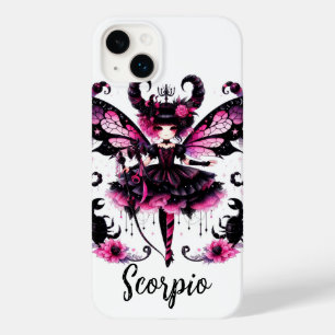 Pink Black Gothic Fairy Skorpion Astrologie Sternz Case-Mate iPhone 14 Plus Hülle