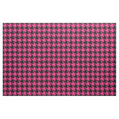Pink Black Hahnentrittmuster Karo Stoff (Fat Quarter (45,7 x 55,9 cm))