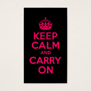 Pink Black halten Ruhe und tragen weiter