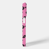 Pink Black Hearts Case-Mate iPhone Hülle (Rückseite / Rechts)