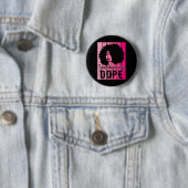 Pink Black History Month Unverblümt Drogen Bla Button (Beispiel)