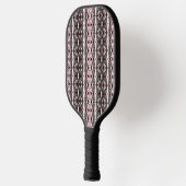 Pink Black Imitate Kupfer Metallic Pickleball Padd Schläger (Links)