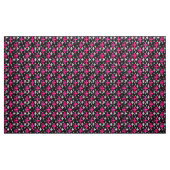 Pink Black Lilie Stoff (Yard (91,4 cm))