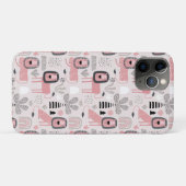 Pink Black Lions Boho Rainbows Case-Mate iPhone Hülle (Rückseite (Horizontal))