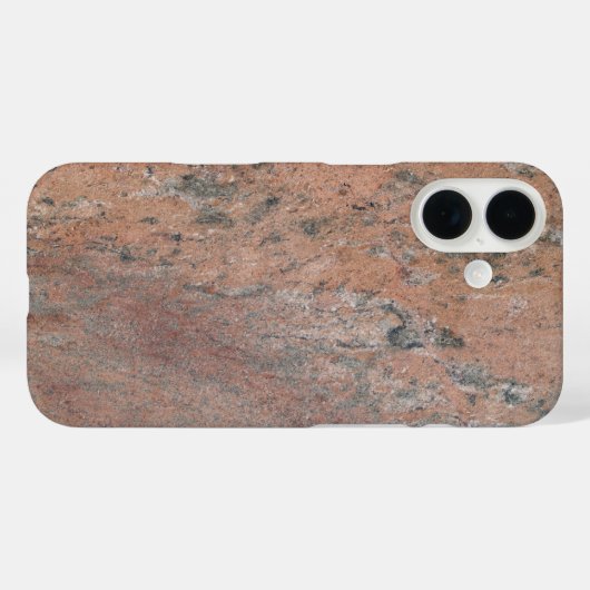 Pink & Black Marble Swirled -adjusts for all cases (Rückseite (Horizontal))