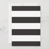 Pink Black Niedlich Cactus Birthday Party Einladung (Rückseite)