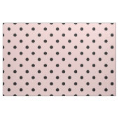 Pink Black Polak Dot Stoff (Fat Quarter (45,7 x 55,9 cm))
