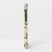 Pink & Black Polka Dot Glam Pattern Case-Mate iPhone Hülle (Hinten/Links)