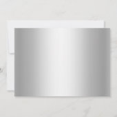 Pink Black Sparkle Junggeselinnen-Abschied laden e Einladung (Rückseite)