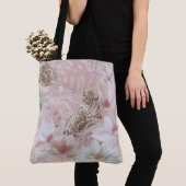 Pink Bläserleopard Muster Fashion Tasche (Von Nahem)