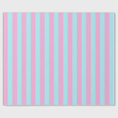 Pink Blau Geschlecht Enthüllungsfeier Geschenk Geschenkpapier (Flach)