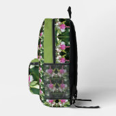 Pink Bleeding Heart Flower Mirror Personalized Bedruckter Rucksack (Rechts)