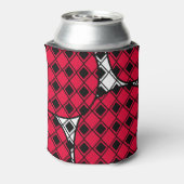 Pink Blob Harlequin Dosenkühler (Kanne Rückseite)