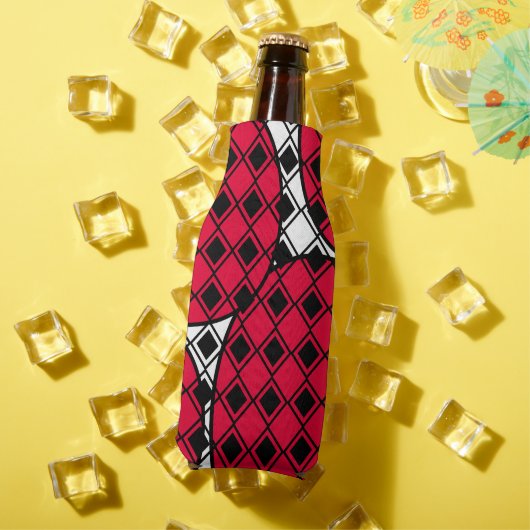 Pink Blob Harlequin Flaschenkühler (In Situ Sommer)