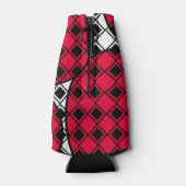 Pink Blob Harlequin Flaschenkühler (Rückseite)