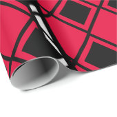 Pink Blob Harlequin Geschenkpapier (Rolleneckpunkt)